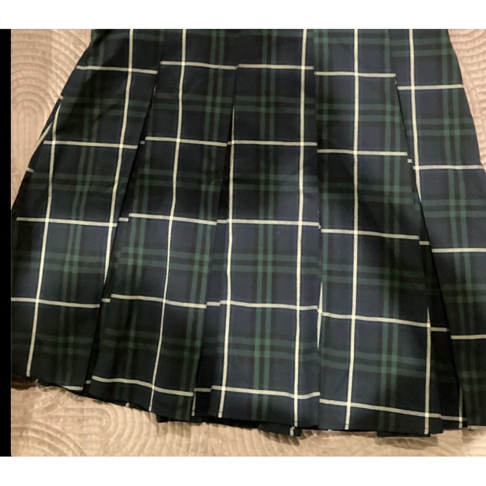 Fun, flirty Tartan plaid midi skirt